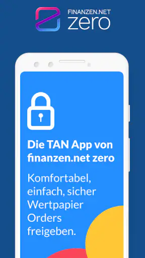 finanzen.net zero Secure TAN screenshot