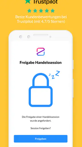 finanzen.net zero Secure TAN screenshot