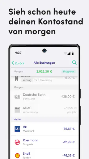 Finanzguru - Konten & Verträge screenshot