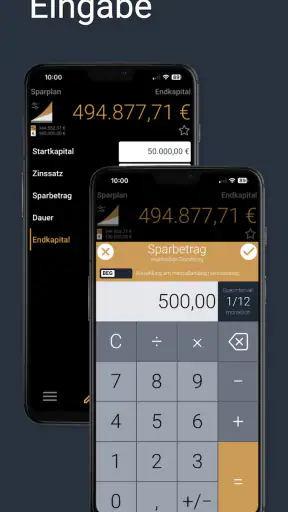 Finanzrechner - MarkMoney3 screenshot