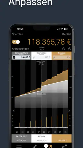 Finanzrechner - MarkMoney3 screenshot