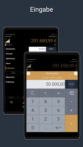Finanzrechner - MarkMoney3 screenshot