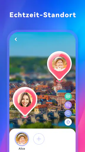 FindU: GPS Tracker Ortungs-app screenshot