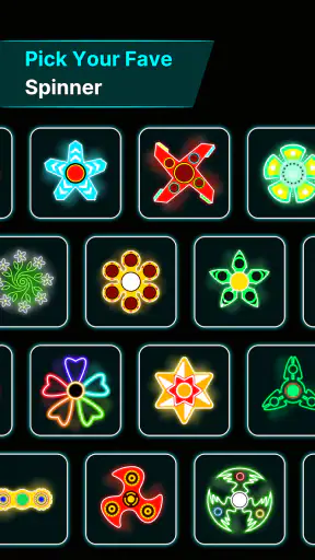 Fingerspinner: Glow Art Draw screenshot