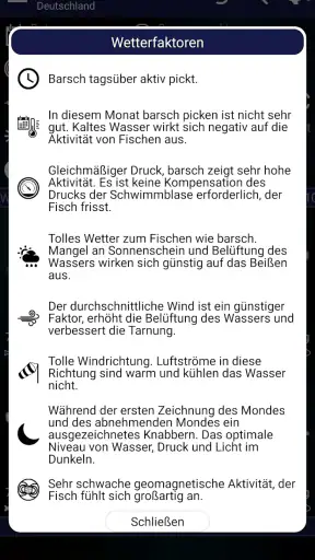 Fischerei vorhersage screenshot