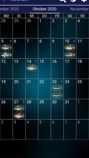 Fischerei vorhersage screenshot