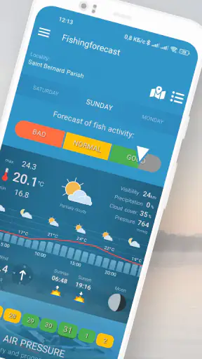 Fischvorhersage screenshot