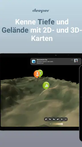 Fish Deeper - Fishing App screenshot