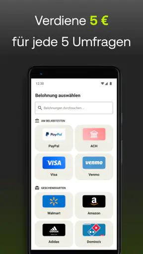 Five Surveys: Bezahlte Umfrage screenshot