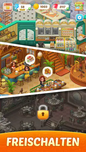 Flambé: Merge & Cook screenshot