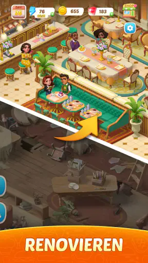 Flambé: Merge & Cook screenshot