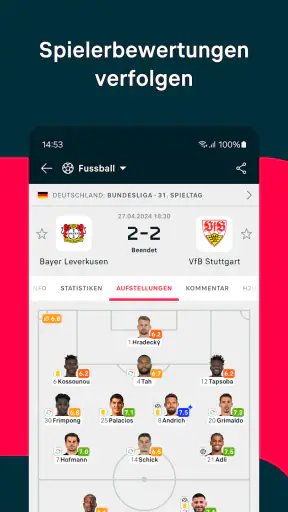 Flashscore: Ergebnisse & News screenshot