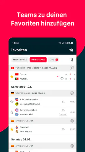 Flashscore: Ergebnisse & News screenshot