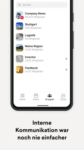Flip Mitarbeiter-App screenshot