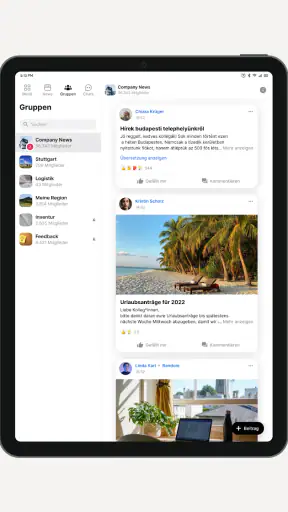 Flip Mitarbeiter-App screenshot