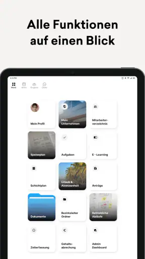 Flip Mitarbeiter-App screenshot