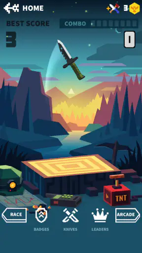 Flippy Knife: Messer werfen screenshot