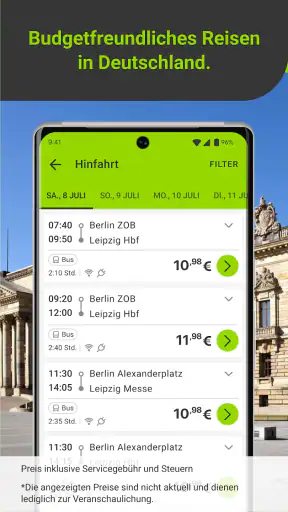 FlixBus & FlixTrain screenshot