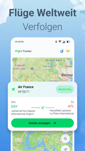 Flugverfolgung - Flugradar screenshot