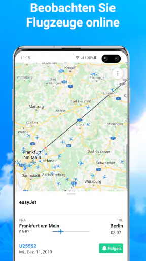 Flugzeuge Live - Flugradar screenshot