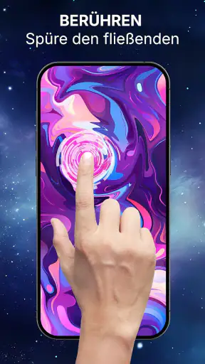 Flüssige Magie: 4D Hintergrund screenshot