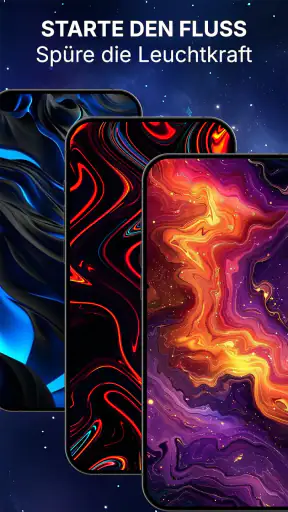 Flüssige Magie: 4D Hintergrund screenshot