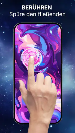 Flüssige Magie: 4D Hintergrund screenshot