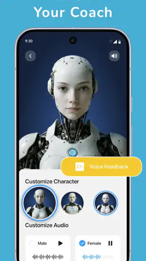 Fluzy: Englisch lernen mit KI screenshot