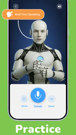 Fluzy: Englisch lernen mit KI screenshot