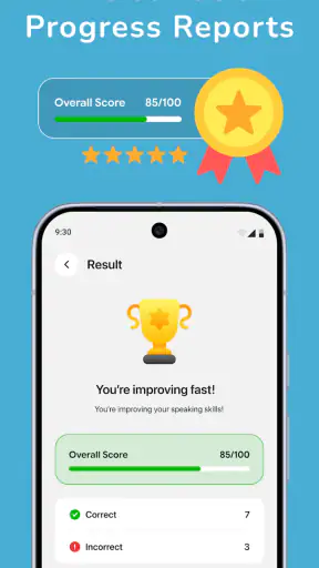 Fluzy: Englisch lernen mit KI screenshot