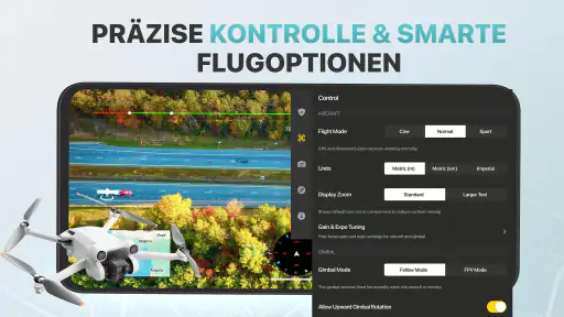 Fly Go 4 Drohnen-Kamerasteuer screenshot