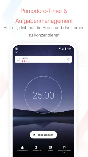 Focus To-Do：Pomodoro Timer screenshot