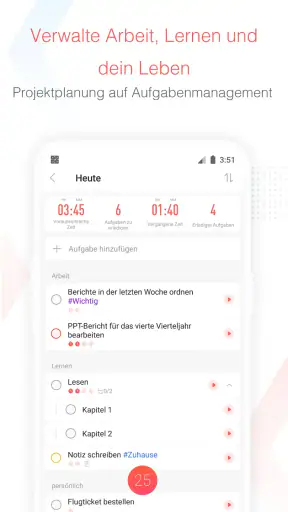 Focus To-Do：Pomodoro Timer screenshot