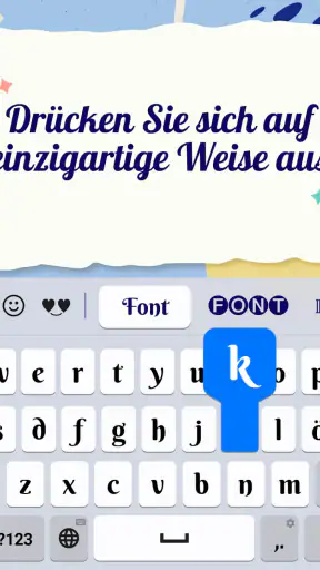 Fonts: Schrift wechseln screenshot