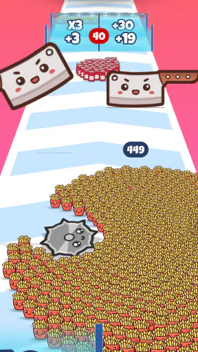 Food Run - Crowd Control Game screenshot