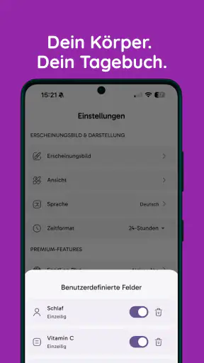 FoodLog - Ernährungstagebuch screenshot