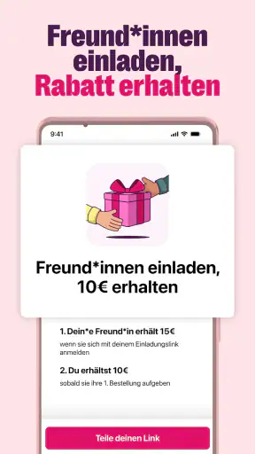 foodora: Essen & Lebensmittel screenshot