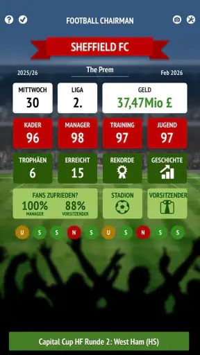 Football Chairman Pro screenshot