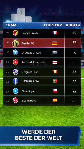 Football Rivals: Fußballspiel screenshot