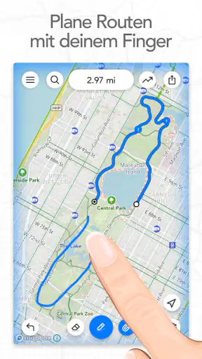 Footpath Routenplaner screenshot