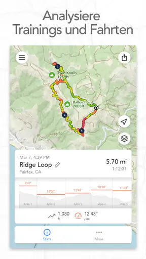 Footpath Routenplaner screenshot