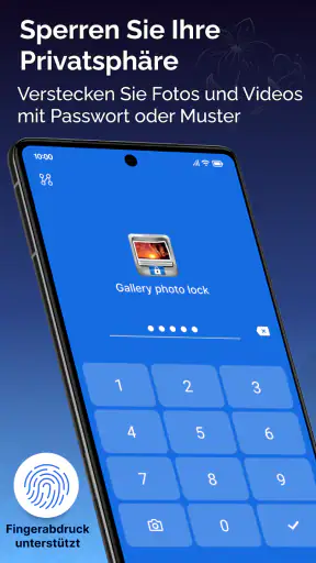 Foto ausblenden-Photo Lock app screenshot