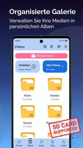 Foto ausblenden-Photo Lock app screenshot