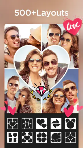 Foto Collage-Bilder Bearbeiten screenshot