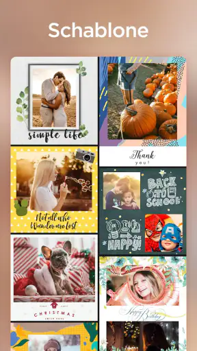 Foto Collage-Bilder Bearbeiten screenshot