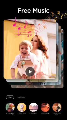 Foto-Diashows mit Musik screenshot