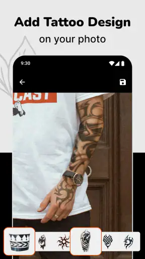Foto Tattoo Simulator screenshot