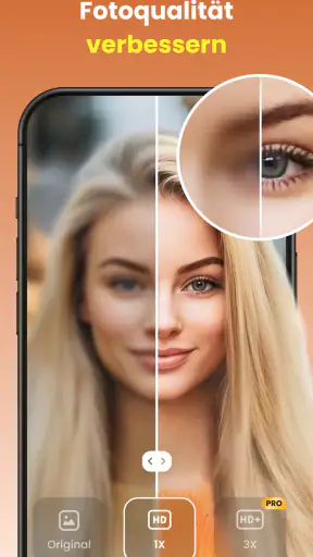 Foto Verbessern - AI Enhancer screenshot