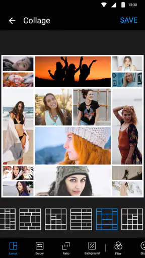 Fotocollagen - Fotobearbeitung screenshot