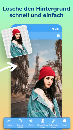 Fotos ausschneiden & einfügen screenshot